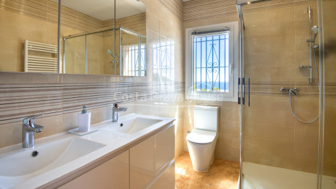 Villa with pool and terraces overlooking the sea in Sa Tuna cove, Begur