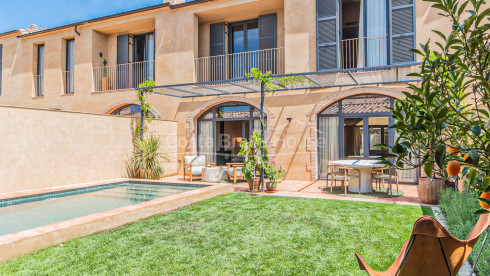 Nieuwbouwhuis in Gualta met privézwembad en hoogwaardig design in de Baix Empordà