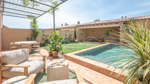 Nieuwbouwhuis in Gualta met privézwembad en hoogwaardig design in de Baix Empordà