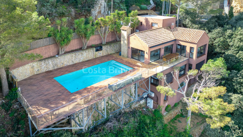 House in Aiguablava with pool and terrace with panoramic sea views