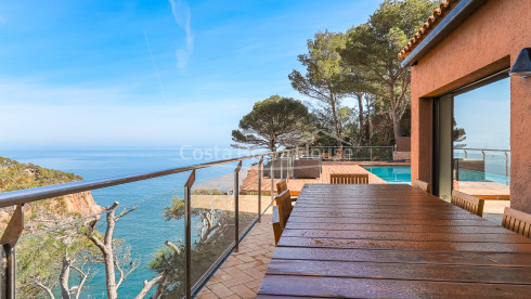 House in Aiguablava with pool and terrace with panoramic sea views