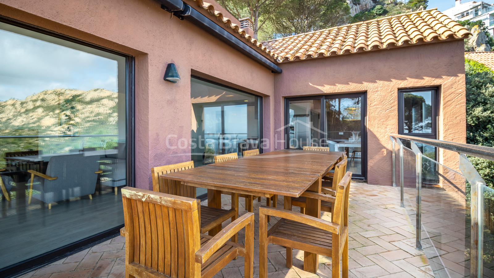 Maison à Aiguablava avec piscine et terrasse avec vues panoramiques sur la mer