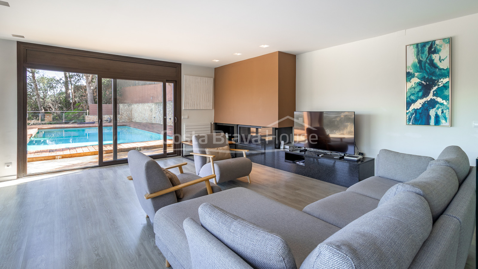 Casa a Aiguablava amb piscina i terrassa amb vistes panoràmiques al mar