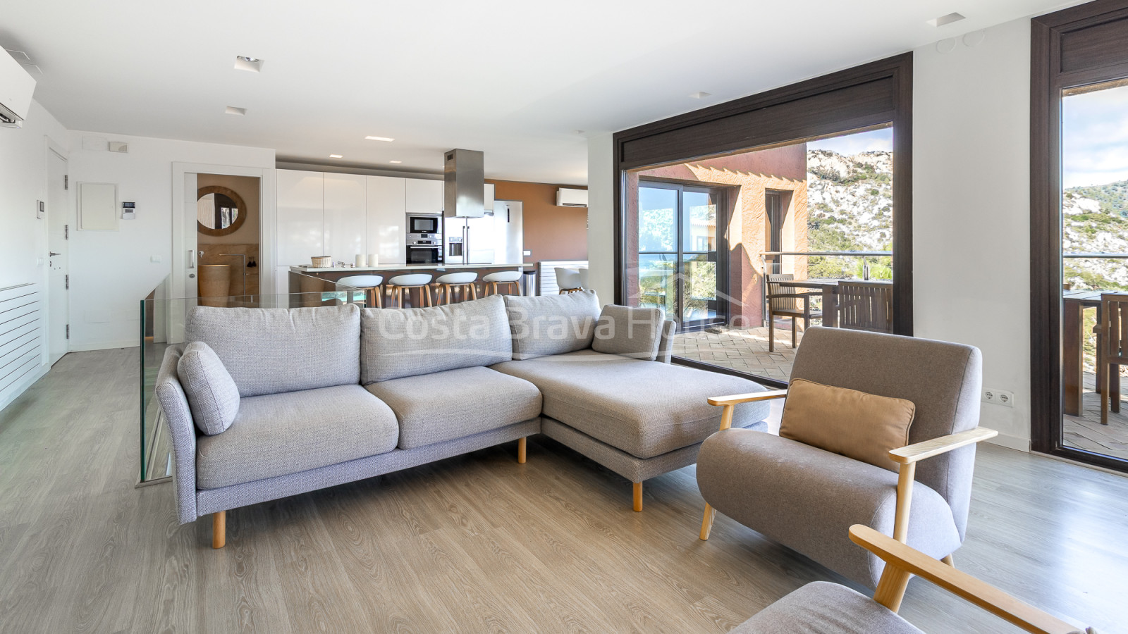 Casa en Aiguablava con piscina y terraza con vistas panorámicas al mar