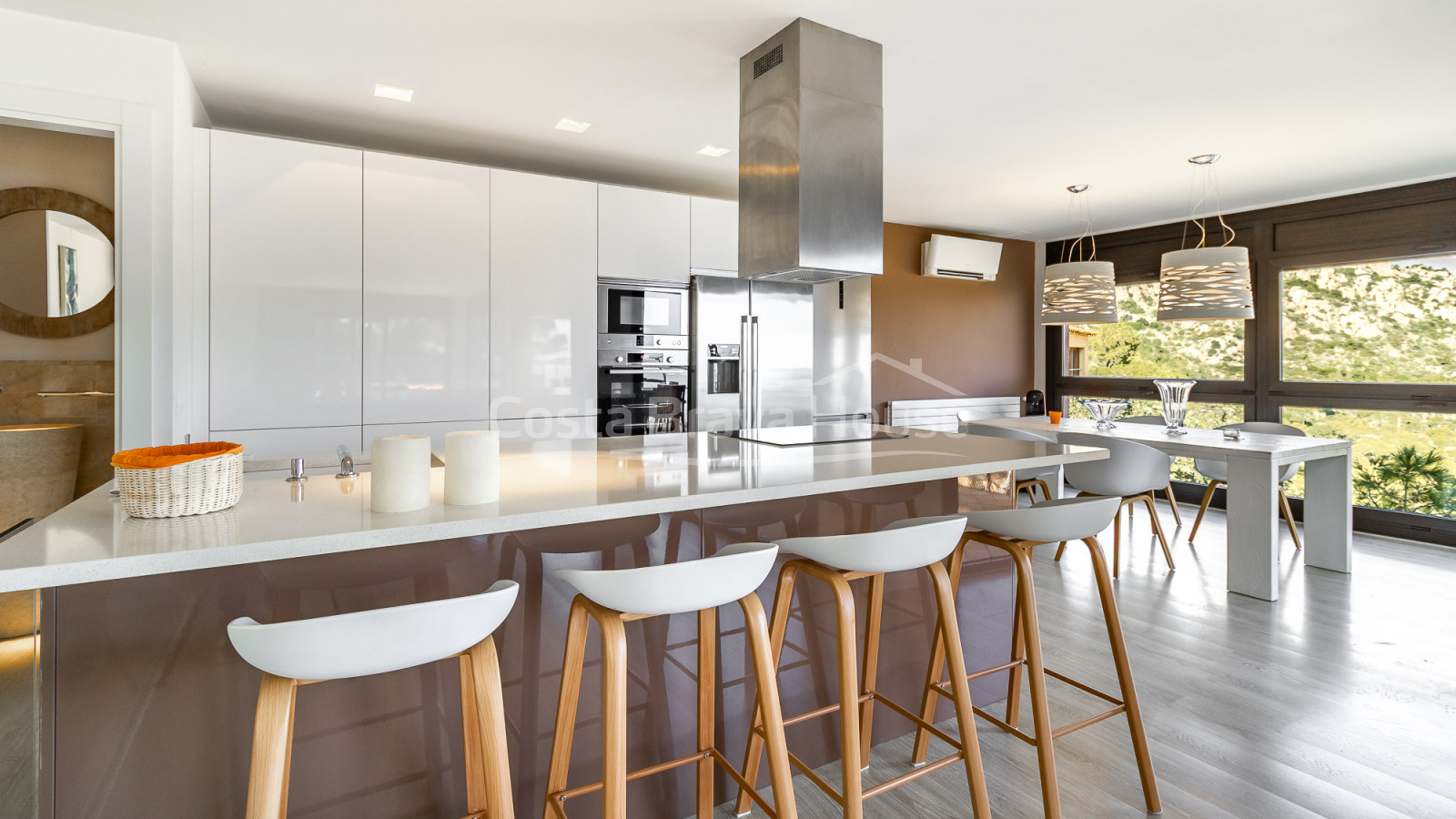 Casa a Aiguablava amb piscina i terrassa amb vistes panoràmiques al mar