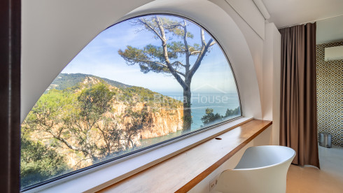 House in Aiguablava with pool and terrace with panoramic sea views