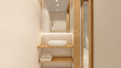 Vila moderna a Sa Riera Begur amb piscina infinity i vistes panoràmiques al mar