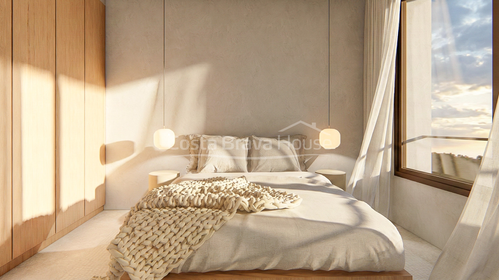 Villa moderna en Sa Riera Begur con piscina infinity y vistas panoramicas al mar