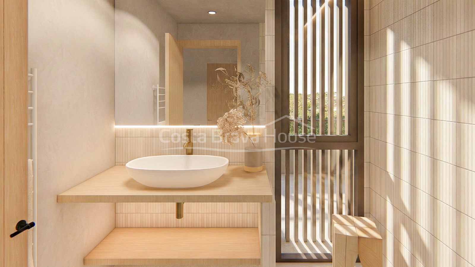 Villa moderna en Sa Riera Begur con piscina infinity y vistas panoramicas al mar