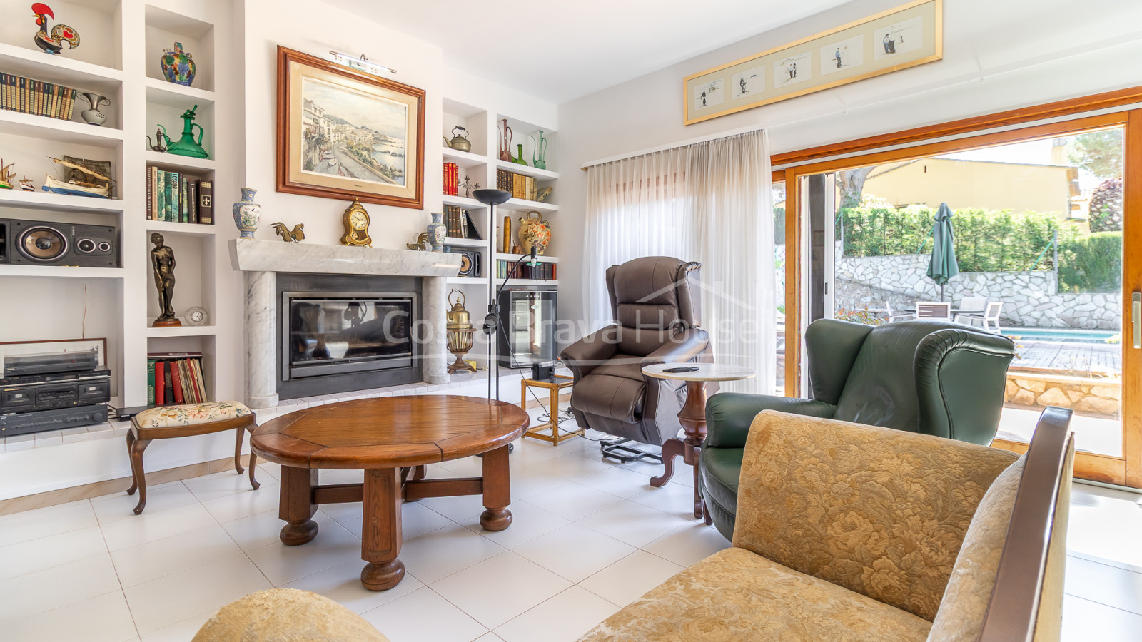 Mediterrane villa in Calella de Palafrugell met zwembad, tuin en apart appartement