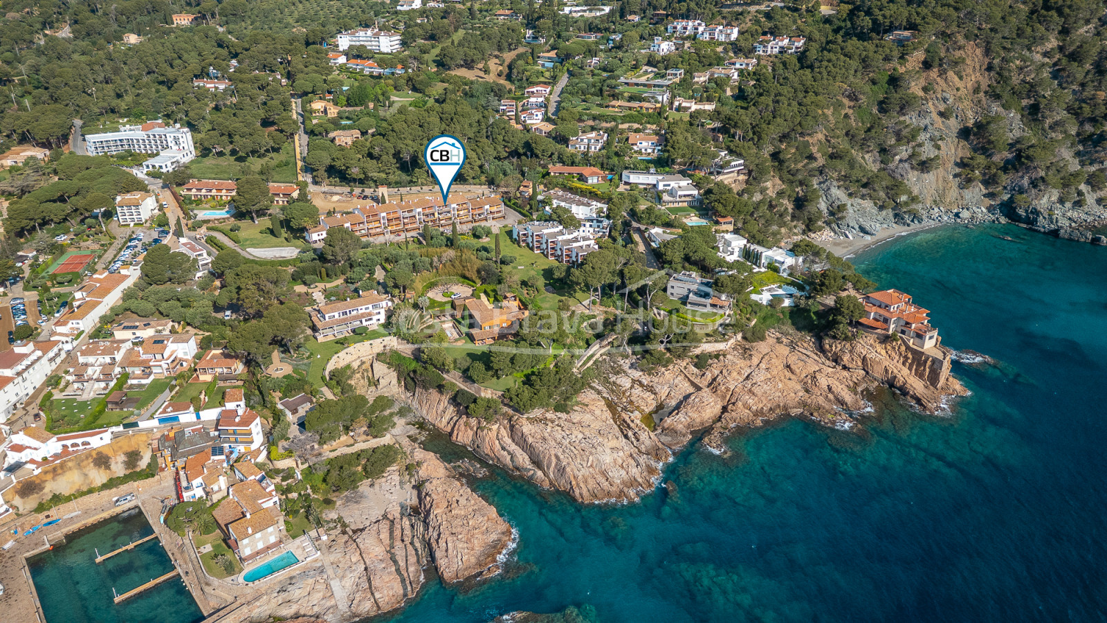 Apartament a Aiguablava amb terrassa i vistes al mar a prop de Playa Fonda
