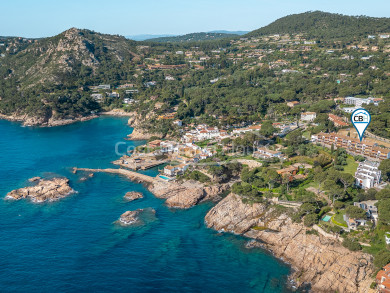Appartement in Aiguablava (Begur) met zeezicht, privéterras en garage, op enkele minuten lopen van Platja Fonda