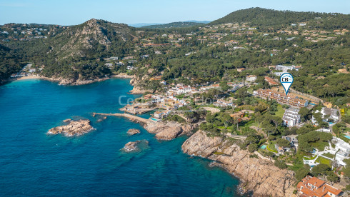 Appartement in Aiguablava met terras en zeezicht vlak bij Platja Fonda