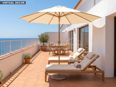 Apartament en venda a Begur amb vistes al mar, terrassa de 47 m² i llicència turística a Cap Sa Sal