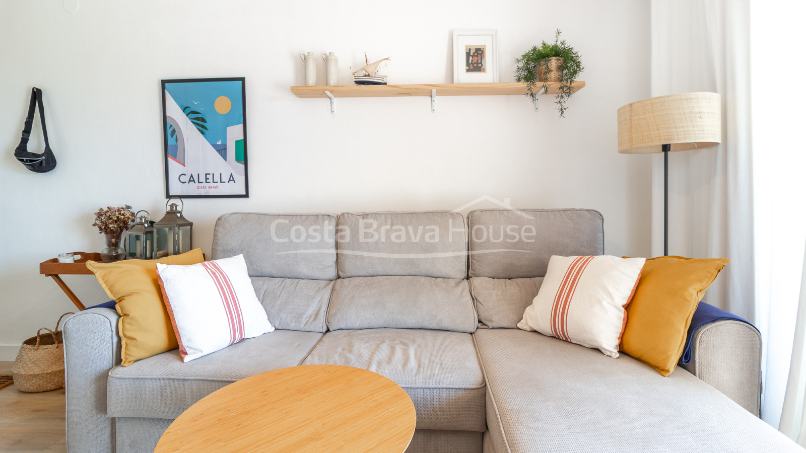 Appartement rénové avec terrasse privée près de la plage de Golfet à Calella de Palafrugell