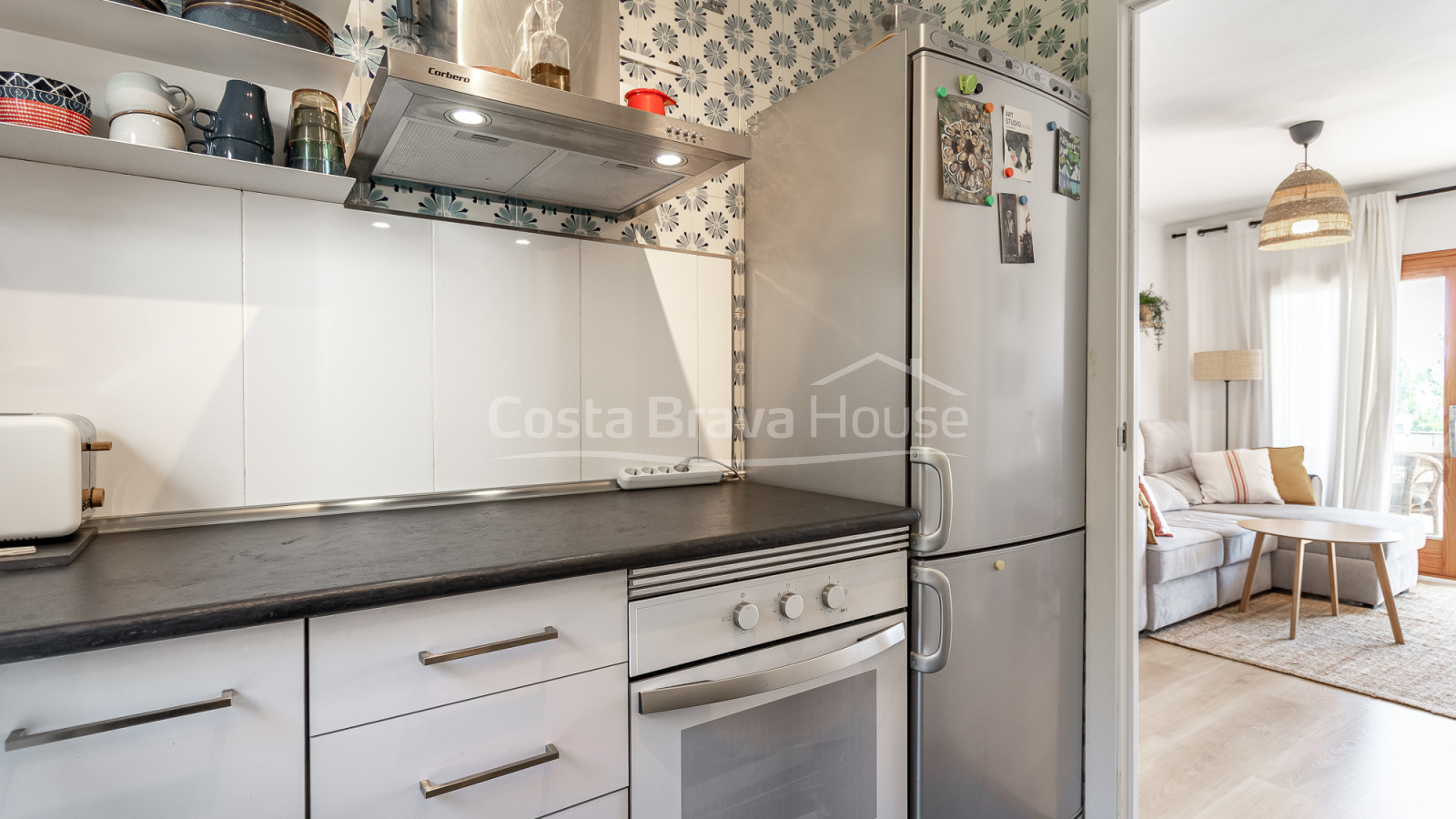 Apartament reformat amb terrassa privada a prop de la platja del Golfet a Calella de Palafrugell