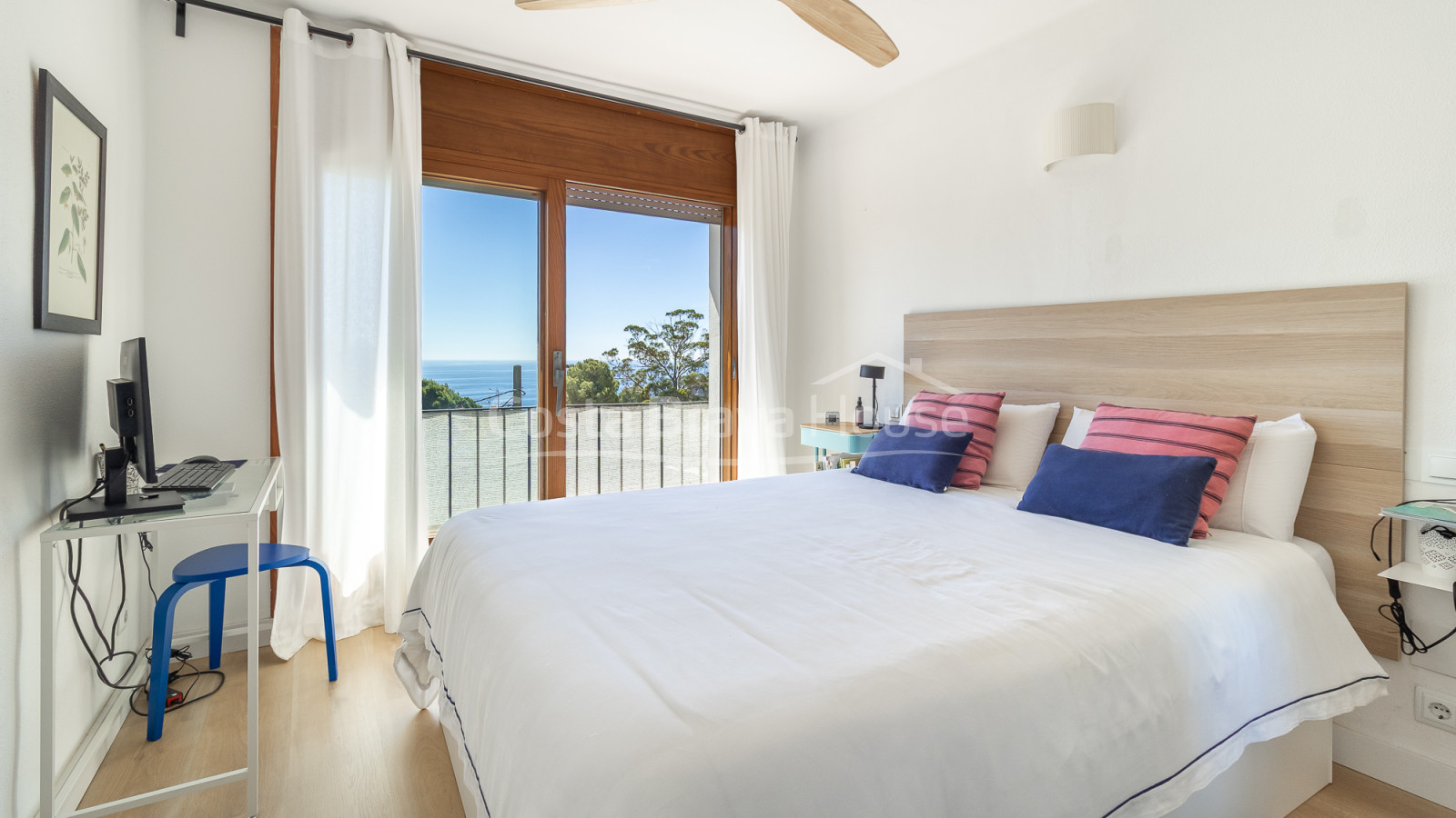 Apartamento reformado con terraza privada cerca de la playa de Golfet en Calella de Palafrugell