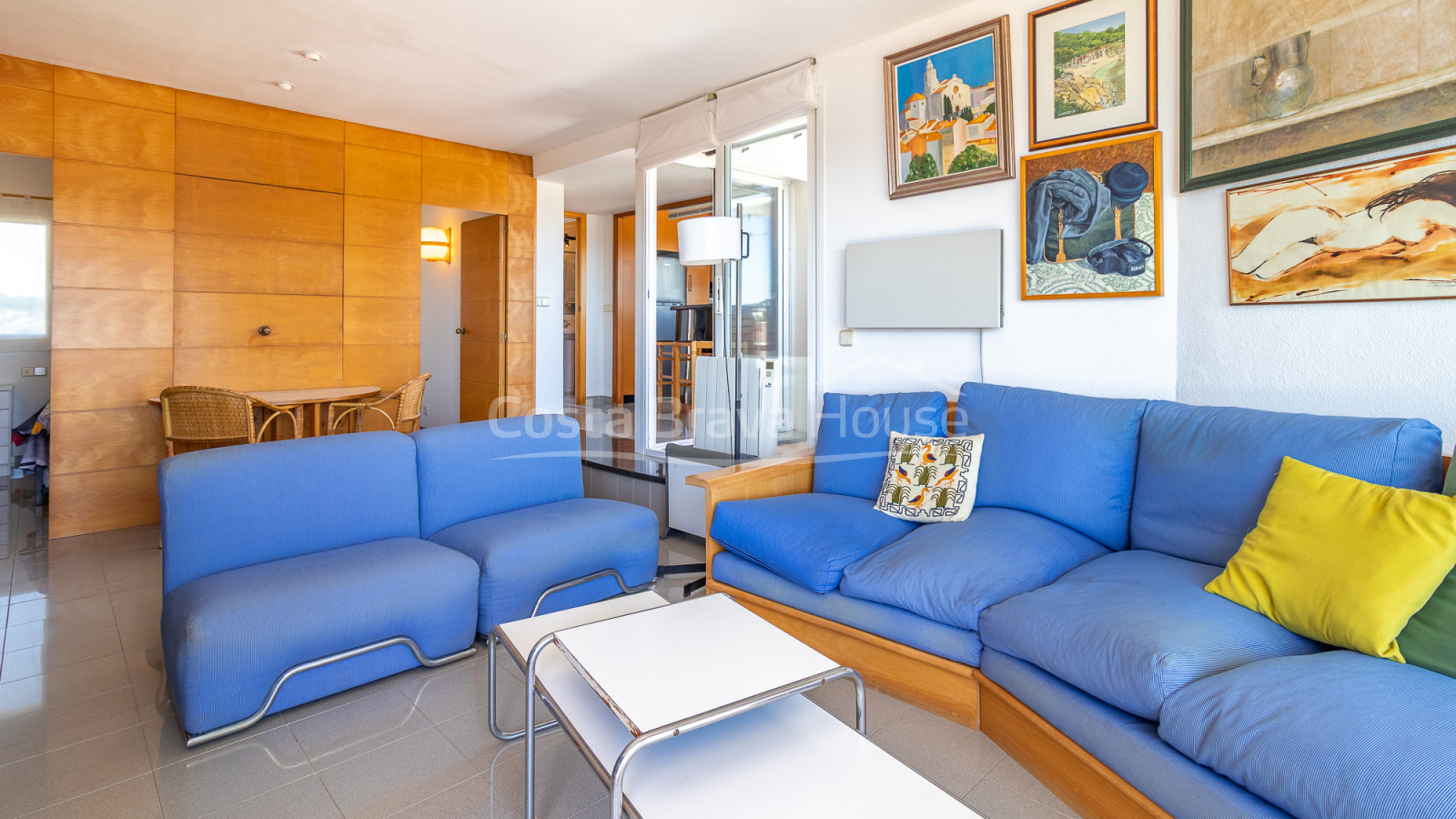 Penthouse aan zee in La Fosca met zeezicht, groot solarium en privéparkeerplaats