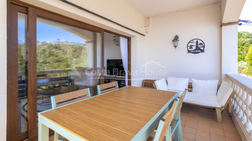 Herenhuis in Begur, Sa Tuna, met zeezicht, terrassen, gemeenschappelijk zwembad en eigen garage