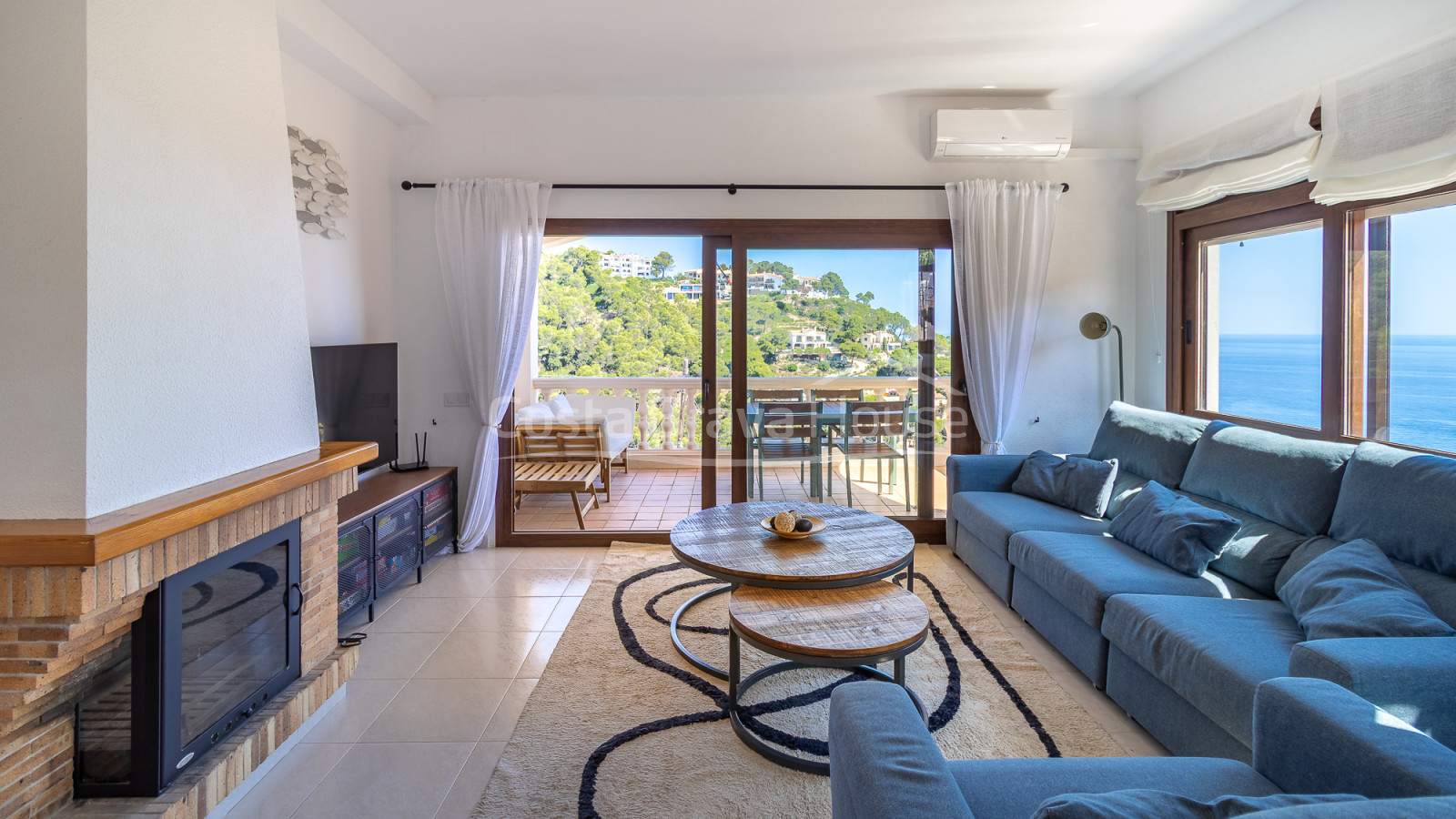 Herenhuis in Begur, Sa Tuna, met zeezicht, terrassen, gemeenschappelijk zwembad en eigen garage