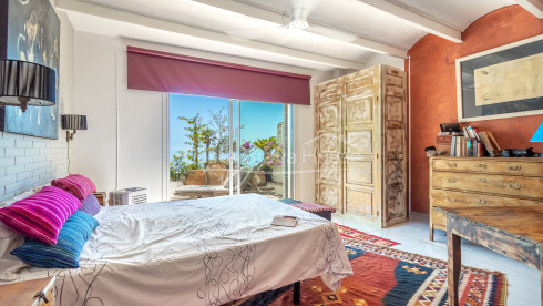 Appartement in het wooncomplex Cap Sa Sal, Begur, met privéterras en zeezicht