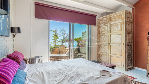 Appartement in het wooncomplex Cap Sa Sal, Begur, met privéterras en zeezicht