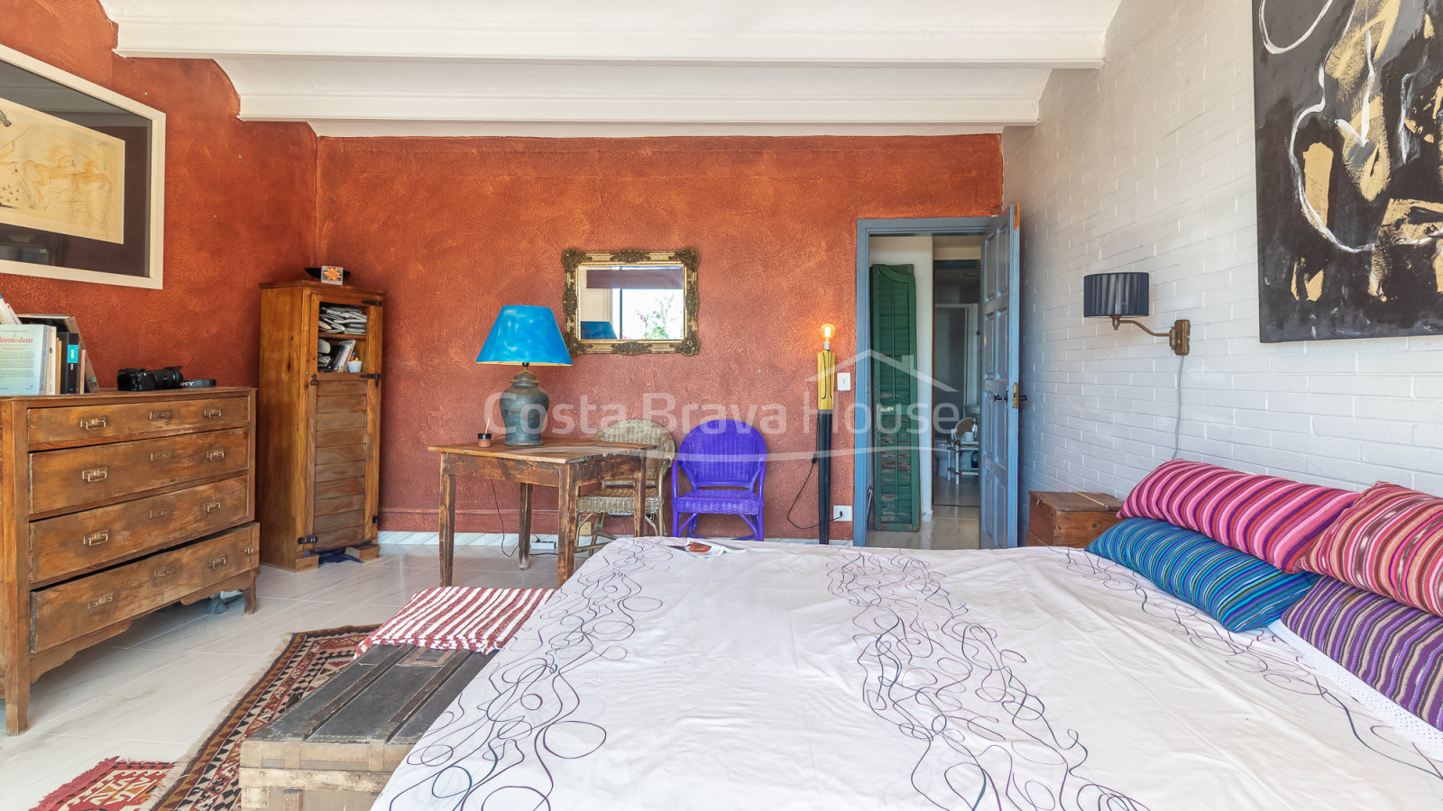 Appartement in het wooncomplex Cap Sa Sal, Begur, met privéterras en zeezicht