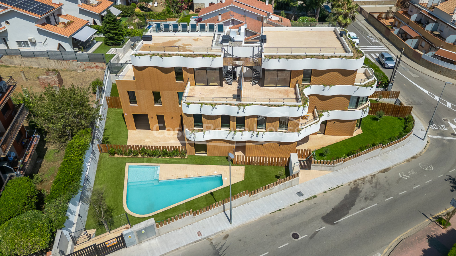 Nieuwgebouwd appartement in Palamós met een privétuin van 96 m², op 400 meter van het strand van La Fosca