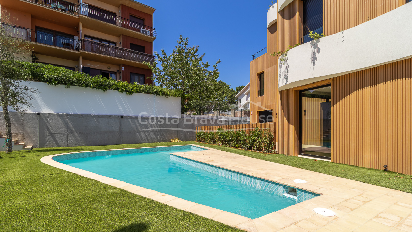Nieuwgebouwd appartement in Palamós met een privétuin van 96 m², op 400 meter van het strand van La Fosca