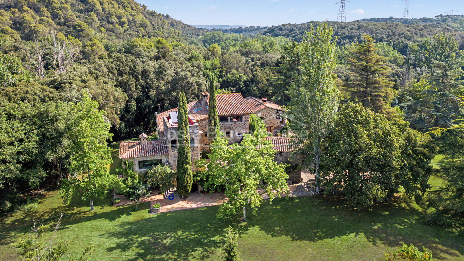Historische boerderij in Sant Gregori met een landgoed van 9 hectare, middeleeuwse architectuur en volledige privacy