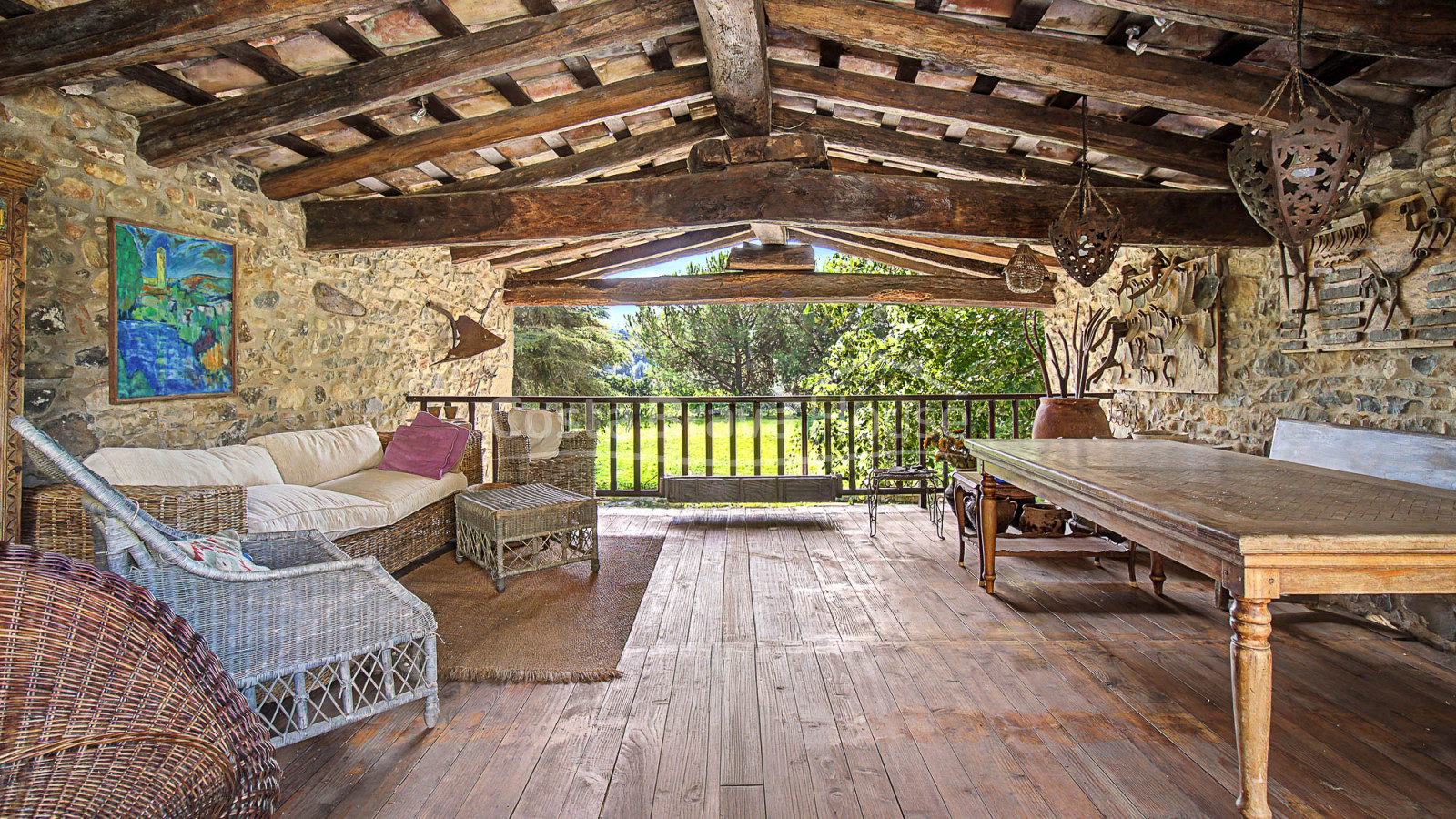 Historische boerderij in Sant Gregori met een landgoed van 9 hectare, middeleeuwse architectuur en volledige privacy