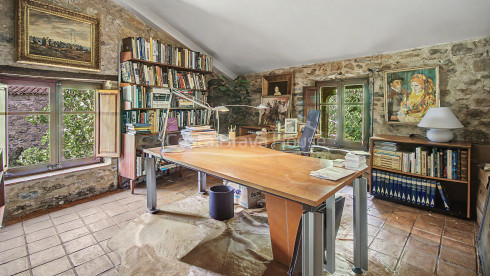 Historische boerderij in Sant Gregori met een landgoed van 9 hectare, middeleeuwse architectuur en volledige privacy