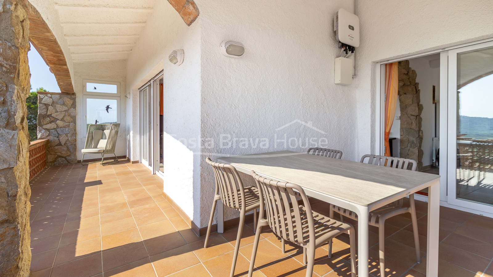 Maison à Pals divisée en trois appartements avec vue mer, piscine privée et terrasses