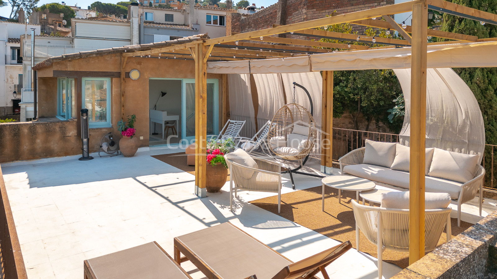 Casa en Begur con vistas al castillo