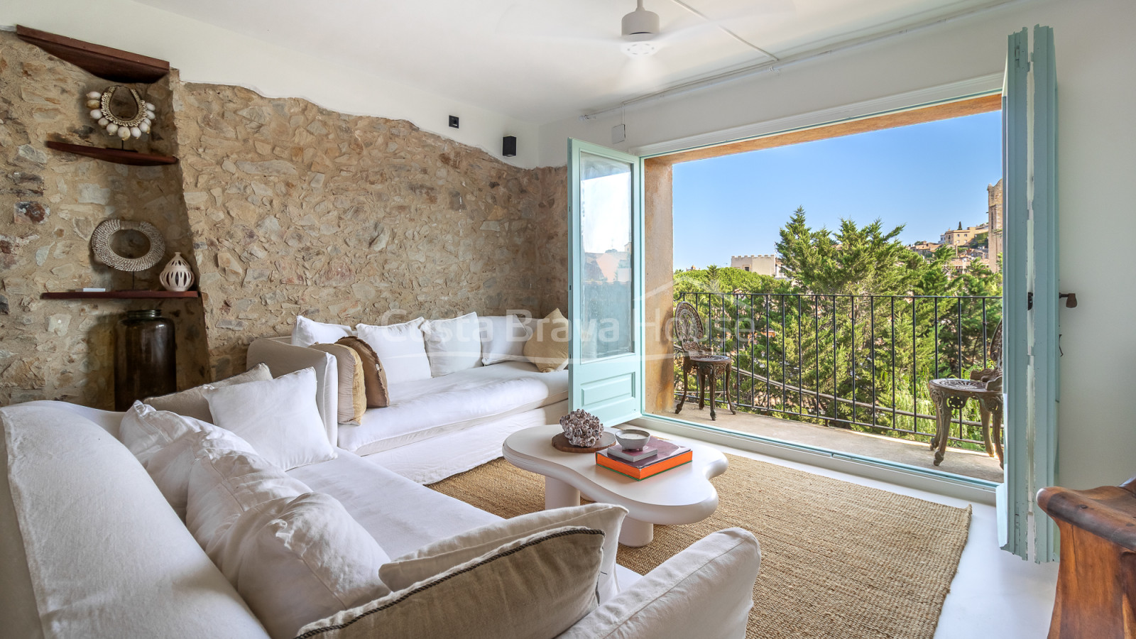 Maison à Begur avec vue sur le château