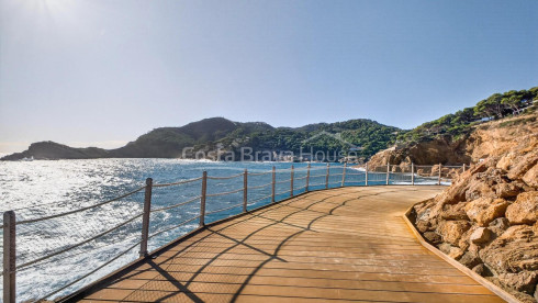 Apartament a Cap Sa Sal, Begur, en primera línia de mar amb terrassa i vistes al Mediterrani
