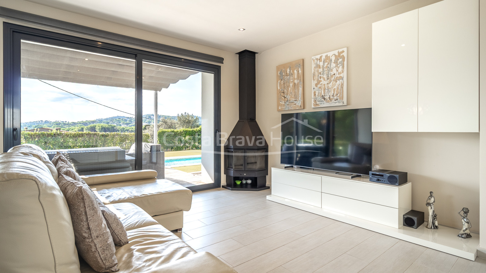 Maison individuelle à Calonge avec piscine privée, grand jardin et quatre chambres