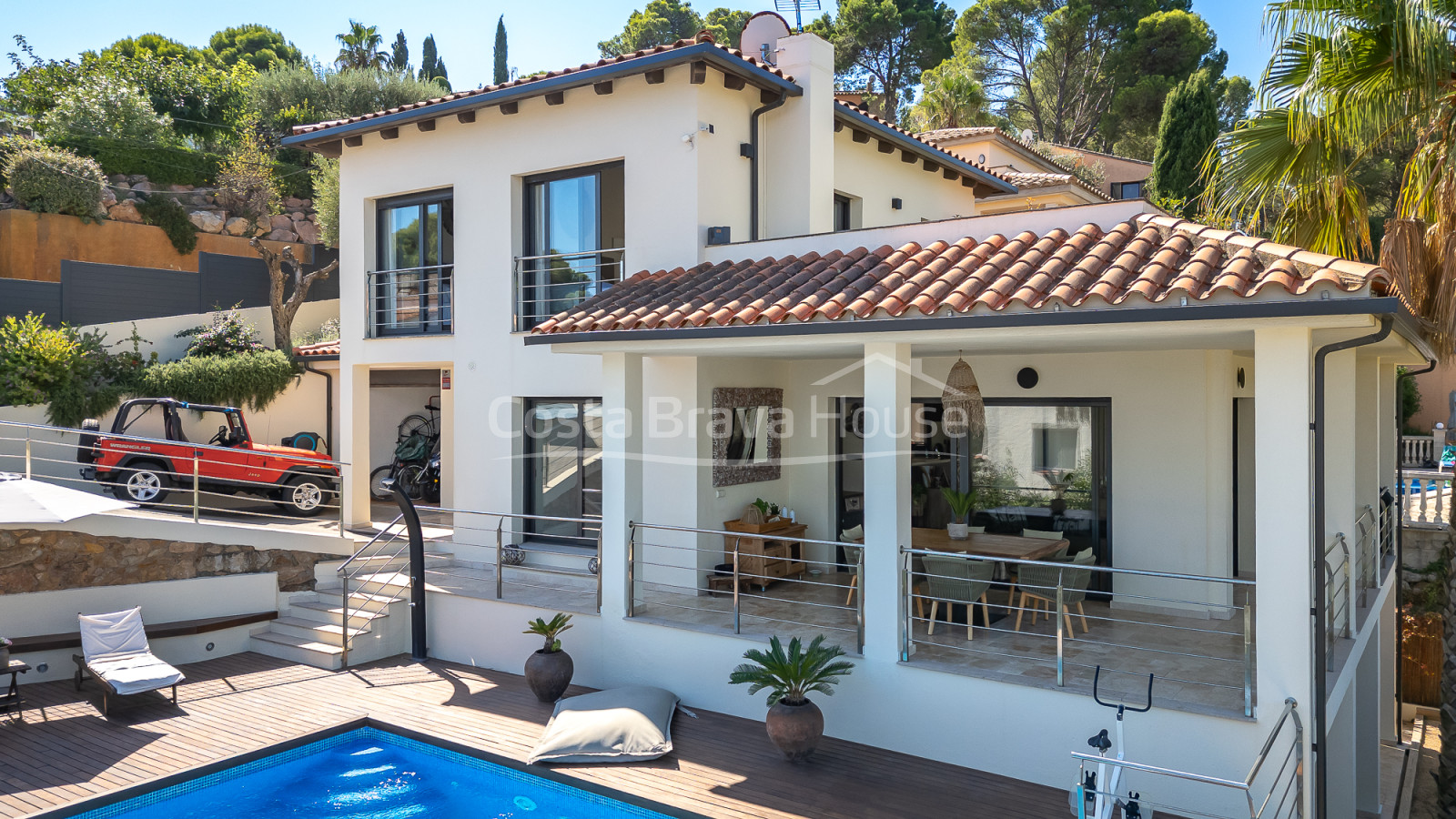 Detached house in Pals with private pool, near the beach and with sea views