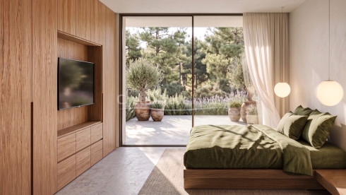 Casa d’obra nova a Sa Riera, Begur, amb piscina desbordant i a 7 minuts a peu de la platja