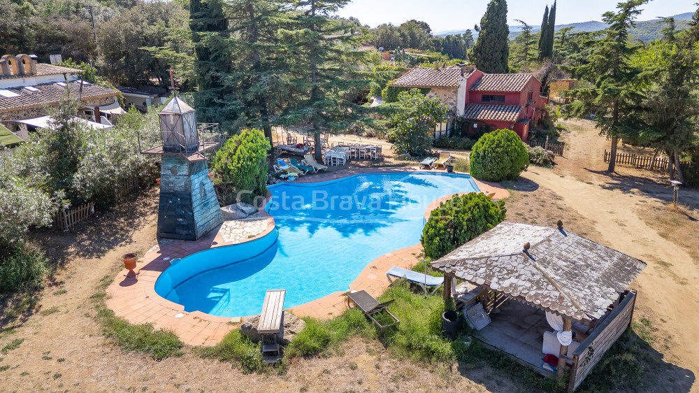 Restored 15th century property for sale near Calella de Palafrugell