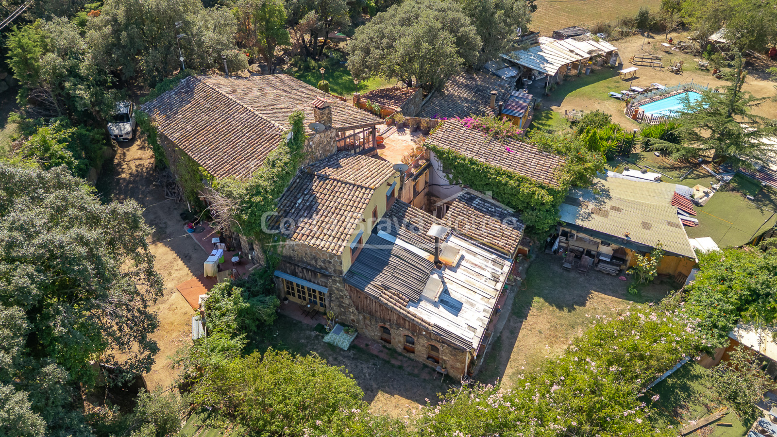 Restored 15th century property for sale near Calella de Palafrugell