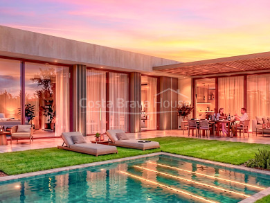 Maison neuve Passivhaus avec piscine privée et haute efficacité énergétique à Platja de Pals, Costa Brava
